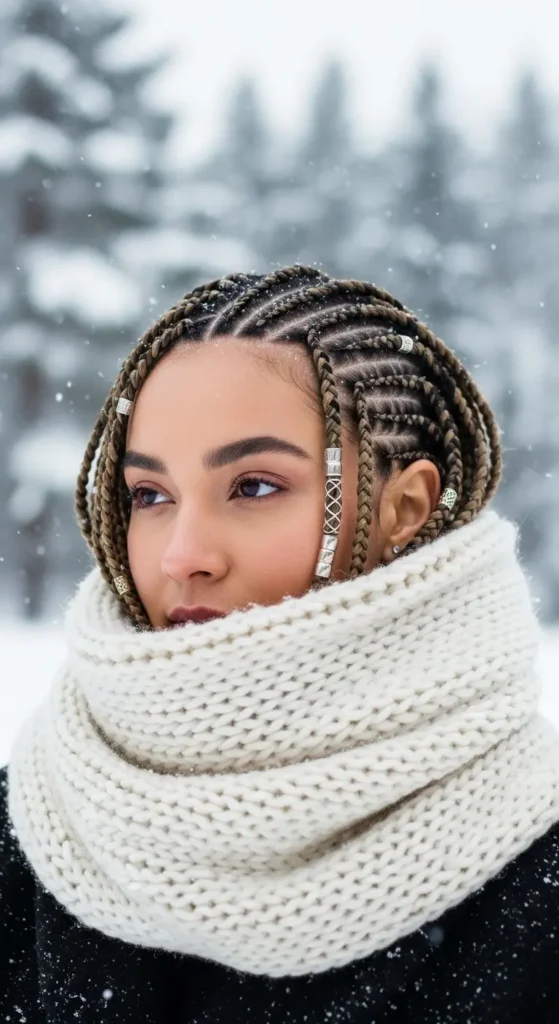 Winter Hair Braid