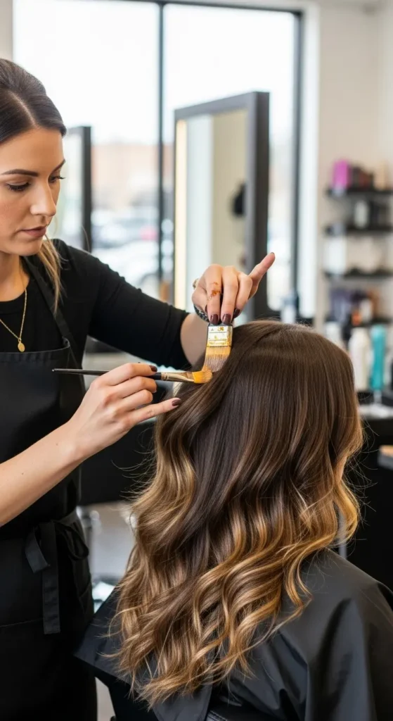 The Caramel Balayage Process
