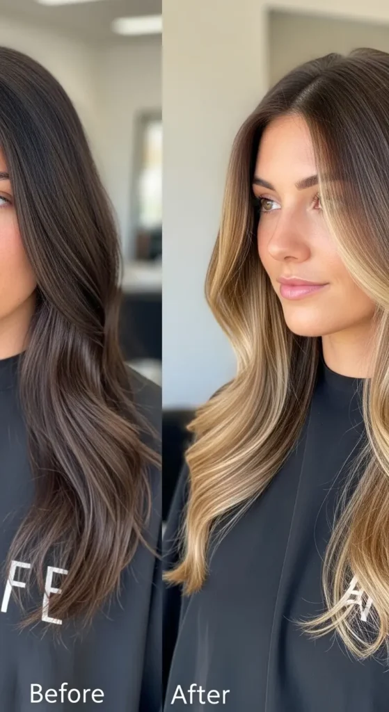 The Caramel Balayage Process
