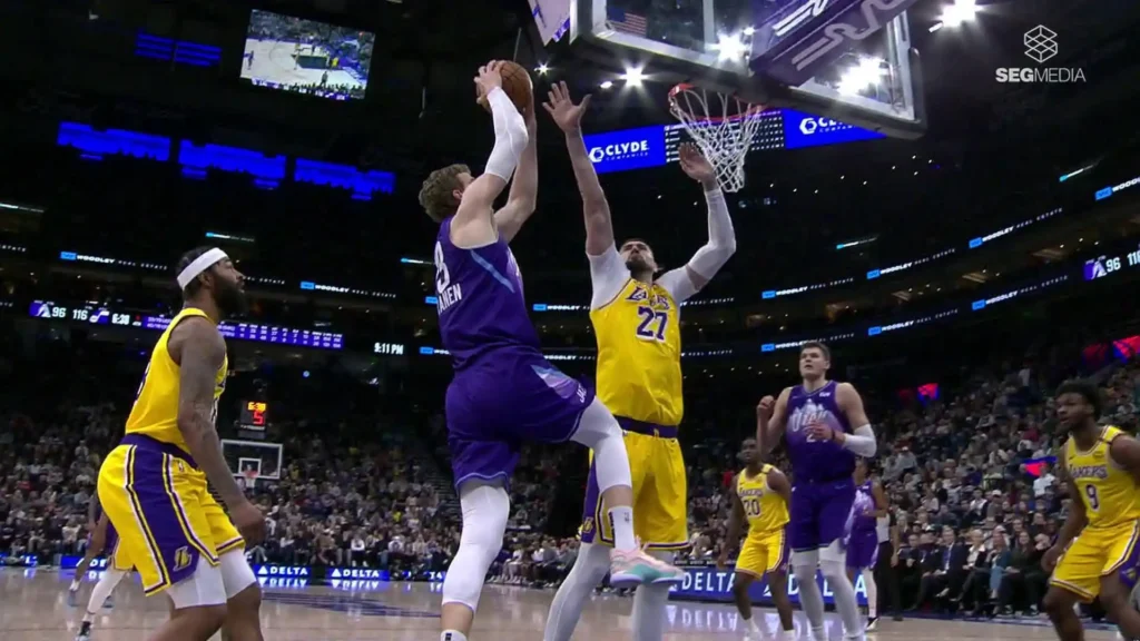 Lakers vs Utah Jazz