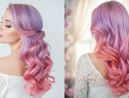 Curly Hair Color Bliss