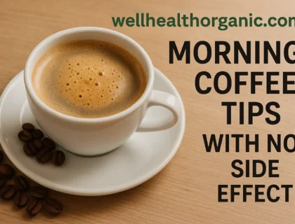 WellHealthOrganic.com Morning Coffee Tips with No Side Effect: How to Enjoy Your Coffee Healthily